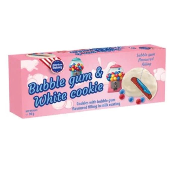 American Bakery Bubble gum & White Cookie 96 g - Candy Mail UK