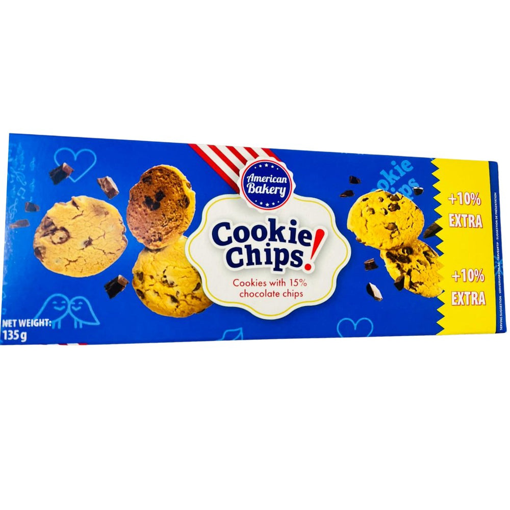 American Bakery Cookie Chips! 135g - Candy Mail UK