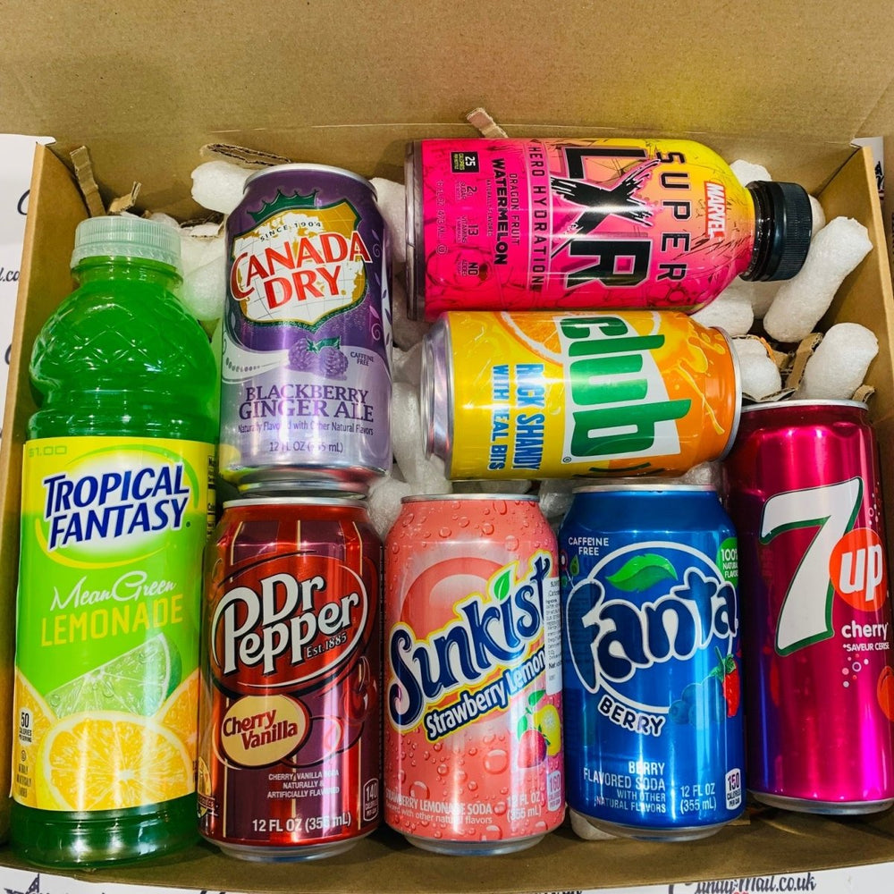 American Drinks and World Soda Box - Candy Mail UK