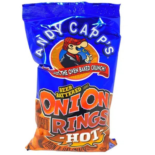 Andy Capp's Beer Battered HOT Onion Rings 56.7g - Candy Mail UK