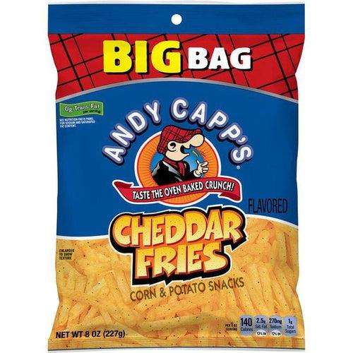 Andy Capp's Cheddar Fries Big Bag 226g - Candy Mail UK