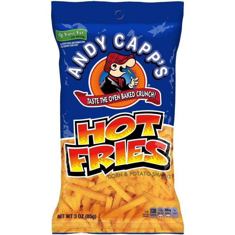 Andy Capp's Hot Fries 24g - Candy Mail UK