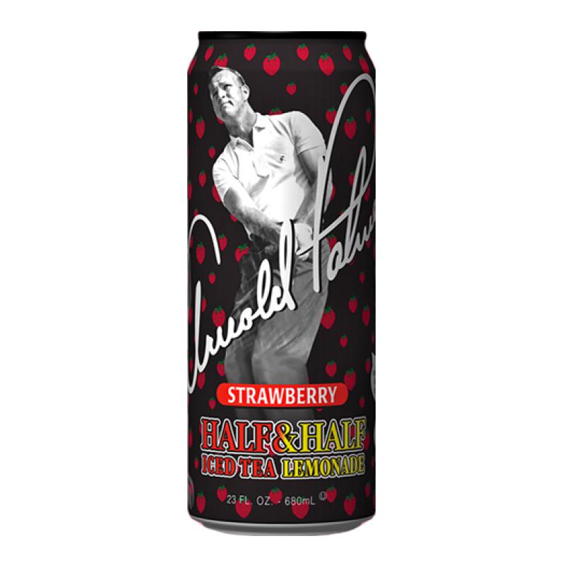 Arizona Arnold Palmer Strawberry Half Iced Tea & Half Lemonade 680ml - Candy Mail UK