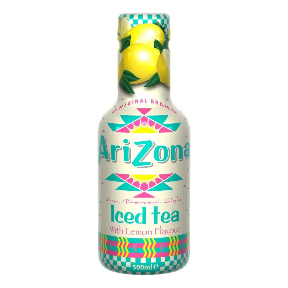 Arizona Iced Tea with Lemon Bottle 500ml - Candy Mail UK