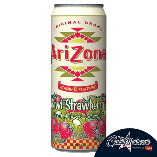 Arizona Kiwi and Strawberry Iced Tea 680ml - Candy Mail UK
