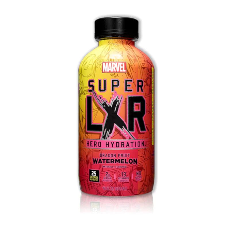 Arizona Marvel Super LXR Hero Hydration Dragonfruit Watermelon 473ml - Candy Mail UK