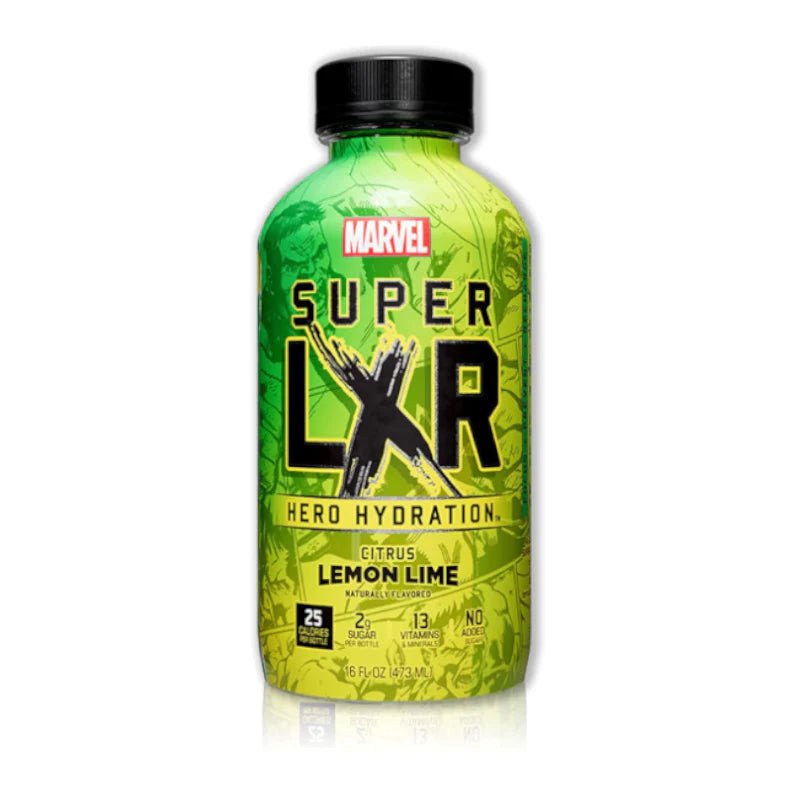 Arizona Marvel Super LXR Hero Hydration Lemon Lime 473ml - Candy Mail UK