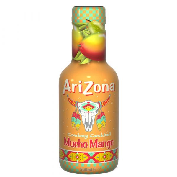 Arizona Mucho Mango Bottle 500ml - Candy Mail UK