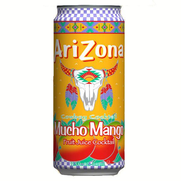 Arizona Mucho Mango Iced Tea Slim Can 340ml Candy Mail UK