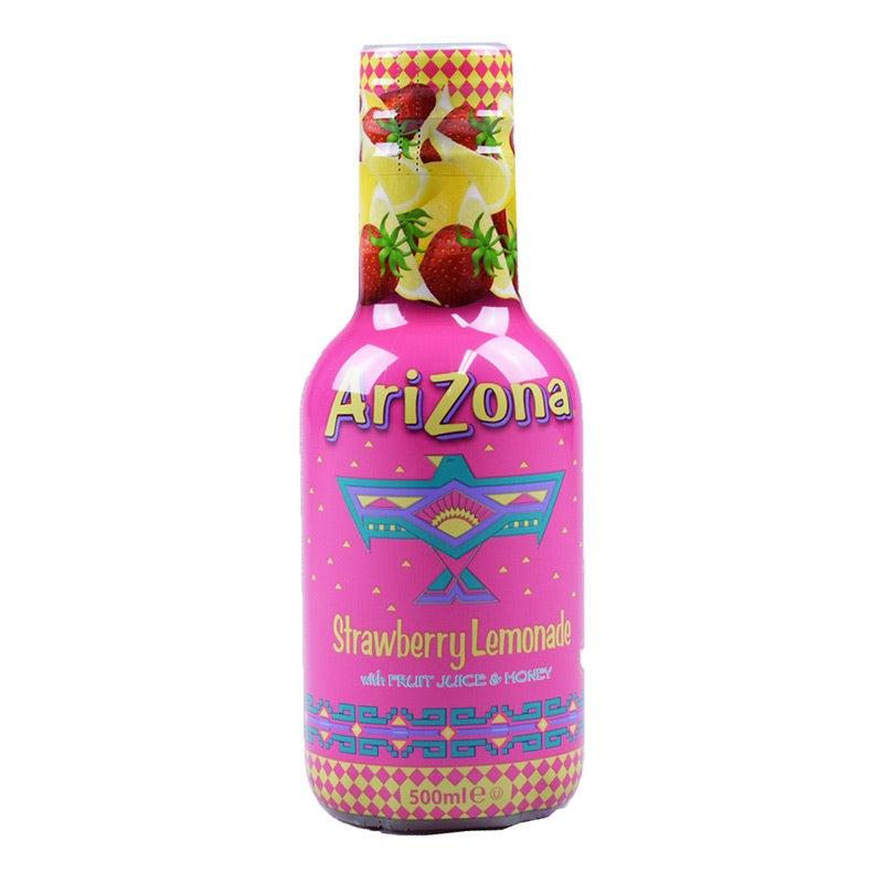 Arizona Strawberry Lemonade Bottle 500ml - Candy Mail UK