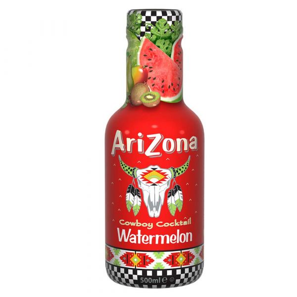 Arizona Watermelon Bottle 500ml - Candy Mail UK