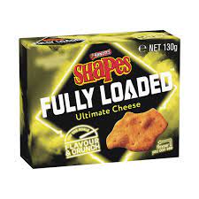 Arnott's Shapes Fully Loaded Ultimate Cheese 130g Best Before 18th May 2023 - Candy Mail UK