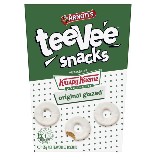Arnotts Teevee Krispy Kreme Original Glazed 165g - Candy Mail UK