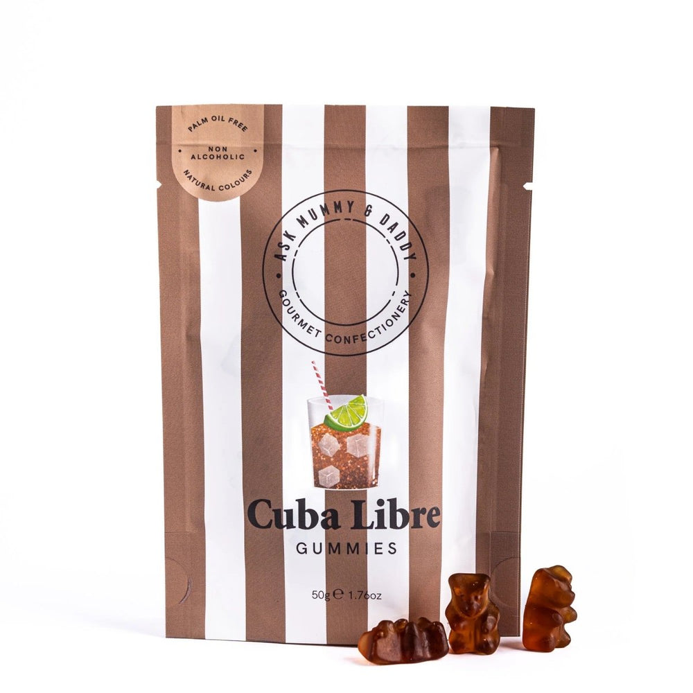 Ask Mummy & Daddy Cubre Libre Gummies 50g - Candy Mail UK