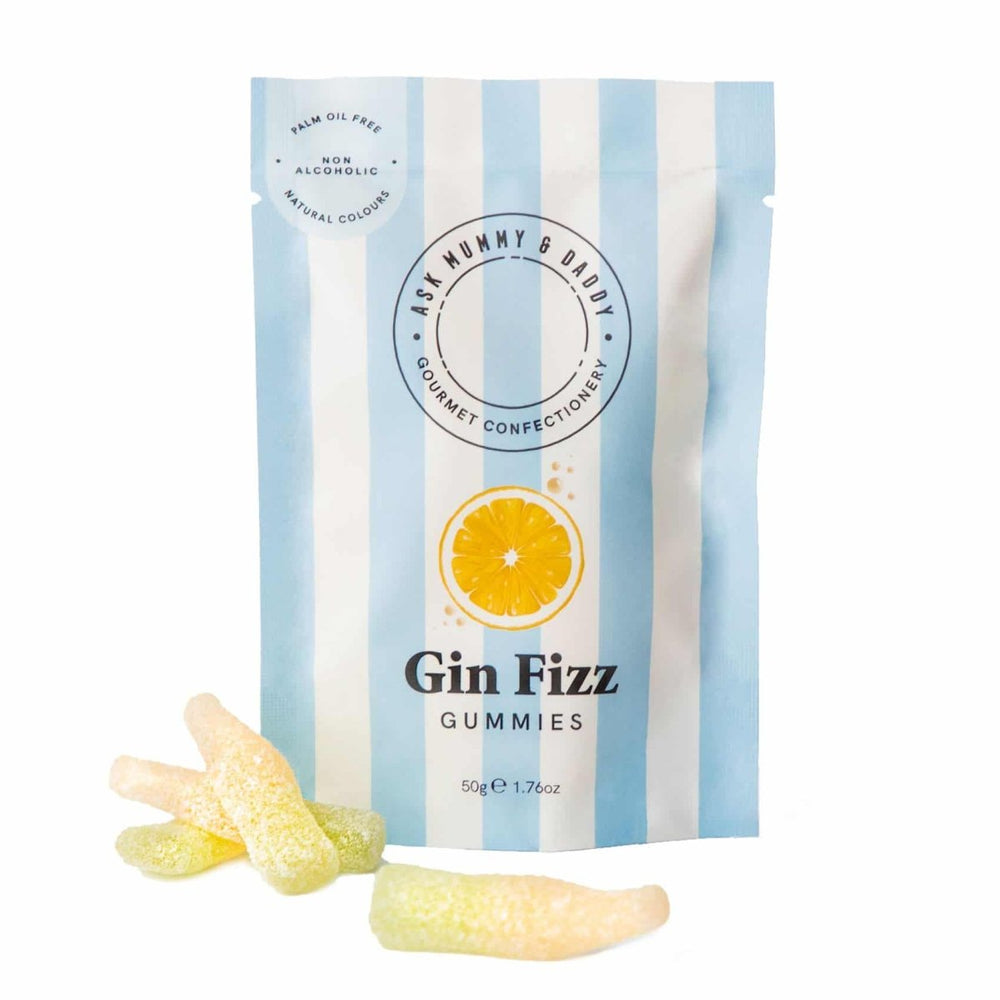 Ask Mummy & Daddy Gin Fizz 50g - Candy Mail UK