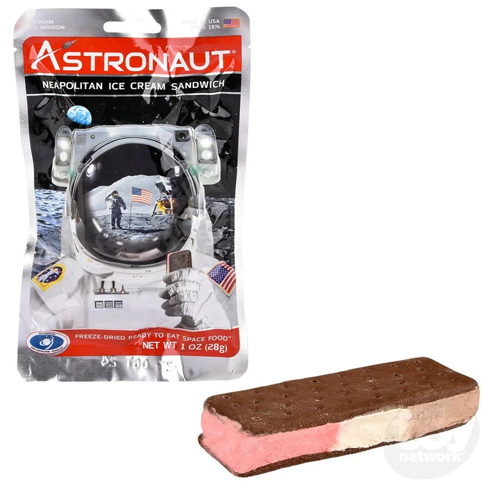 Astronaut Neapolitan Ice Cream Sandwich 28g - Candy Mail UK