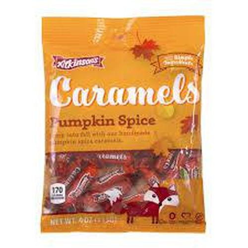 Atkinson Halloween Pumpkin Spice Caramel Bag 113g - Candy Mail UK