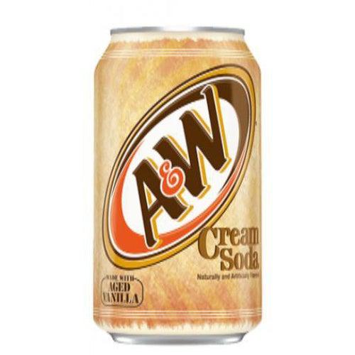 A&W Cream Soda 355ml - Candy Mail UK