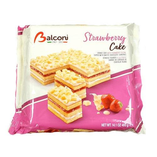 Balconi Strawberry Cake Dessert (Italy) 400g - Candy Mail UK