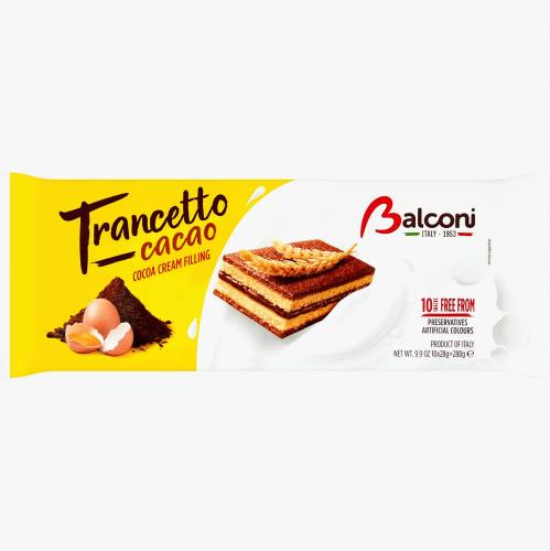Balconi Trancetto Cacao Cream Filling10 x 30g - Candy Mail UK