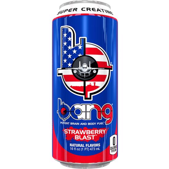 Bang Energy Military Edition Strawberry Blast 473ml - Candy Mail UK