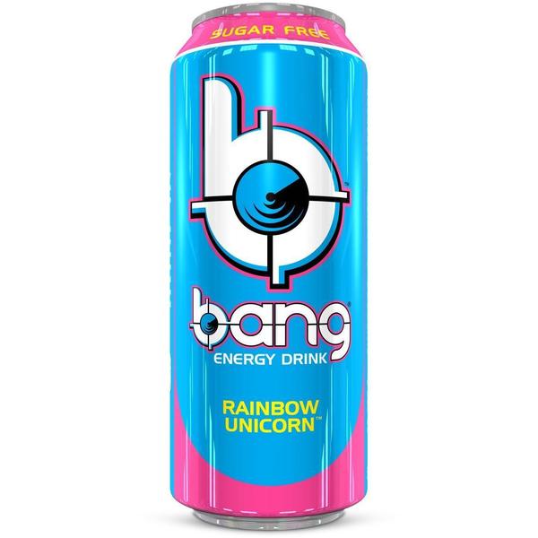 Bang Rainbow Unicorn 500ml Damaged/Best Before (22/05/23) - Candy Mail UK