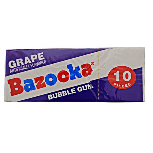 Bazooka Throwback Grape Bubble Gum 60g - Candy Mail UK