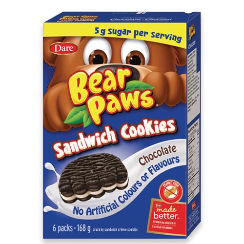 Bear Paw Sandwich Cookies (Canada) 240g - Candy Mail UK