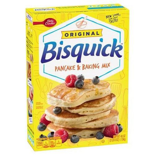Betty Crocker Bisquick Original Pancake and Baking Mix 567g Best Before 11th oct 2021 - Candy Mail UK