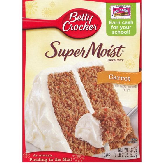 Betty Crocker Carrot Cake Mix 432g - Candy Mail UK