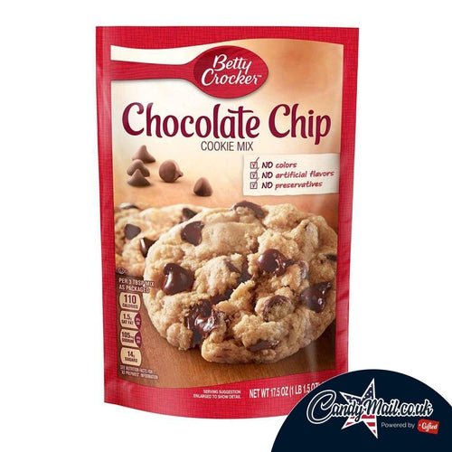 Betty Crocker Chocolate Chip Cookie Mix 496g - Candy Mail UK