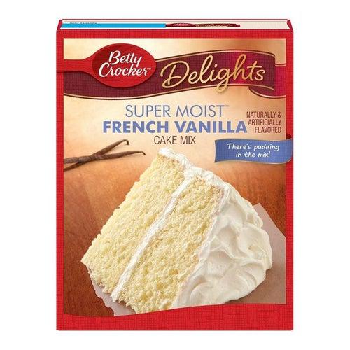 Betty Crocker French Vanilla Cake Mix 432g - Candy Mail UK