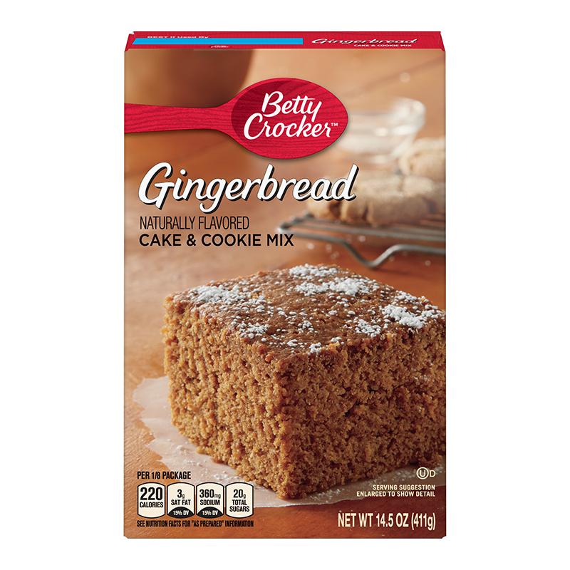 Betty Crocker Gingerbread Cake and Cookie mix 411g - Candy Mail UK