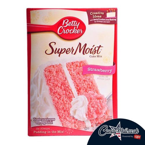 Betty Crocker Strawberry Cake Mix 432g - Candy Mail UK