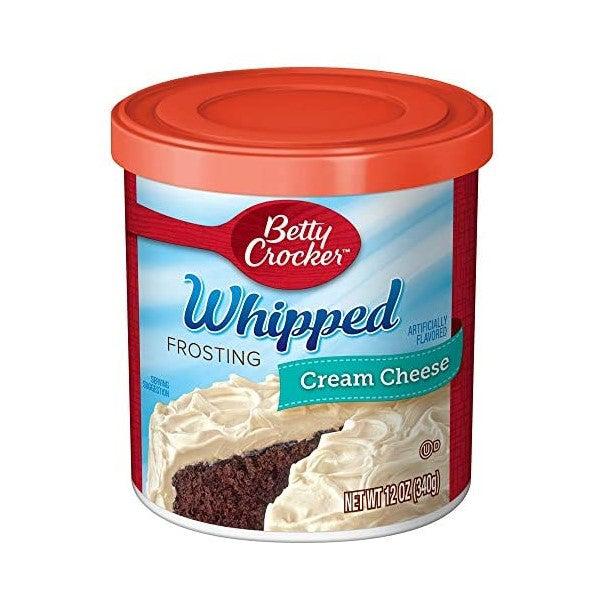 Betty Crocker Whipped Cream Cheese Frosting 340g - Candy Mail UK