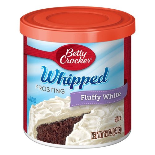 Betty Crocker Whipped Fluffy White Frosting 340g best Before August - Candy Mail UK