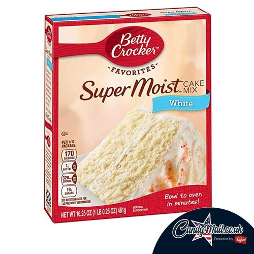 Betty Crocker White Cake Mix 432g - Candy Mail UK