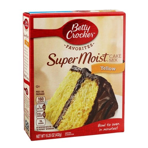 Betty Crocker Yellow Cake Mix 432g - Candy Mail UK