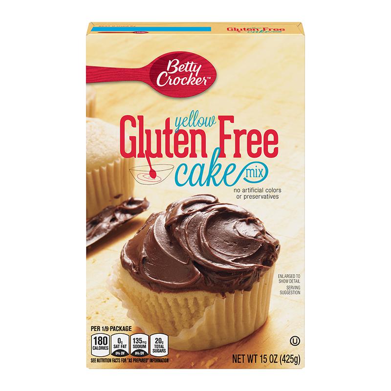 Betty Crocker Yellow Cake Mix Gluten Free 425g - Candy Mail UK