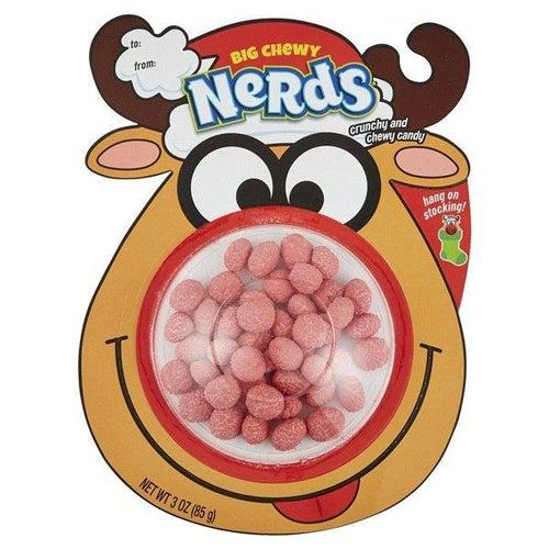 Big Chewy Nerds Xmas Reindeer Stocking Hanger 85g - Candy Mail UK