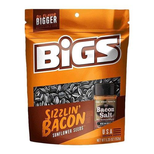Big's Sunflower Seeds Sizzlin' Bacon 152g - Candy Mail UK