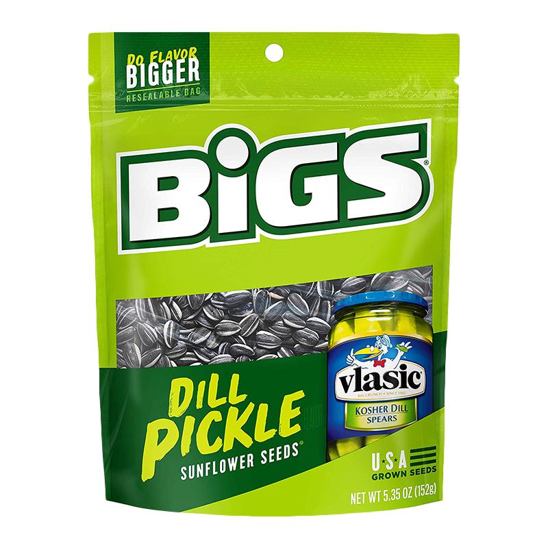 Big's Sunflower Seeds Vlasic Dill Pickle 152g - Candy Mail UK