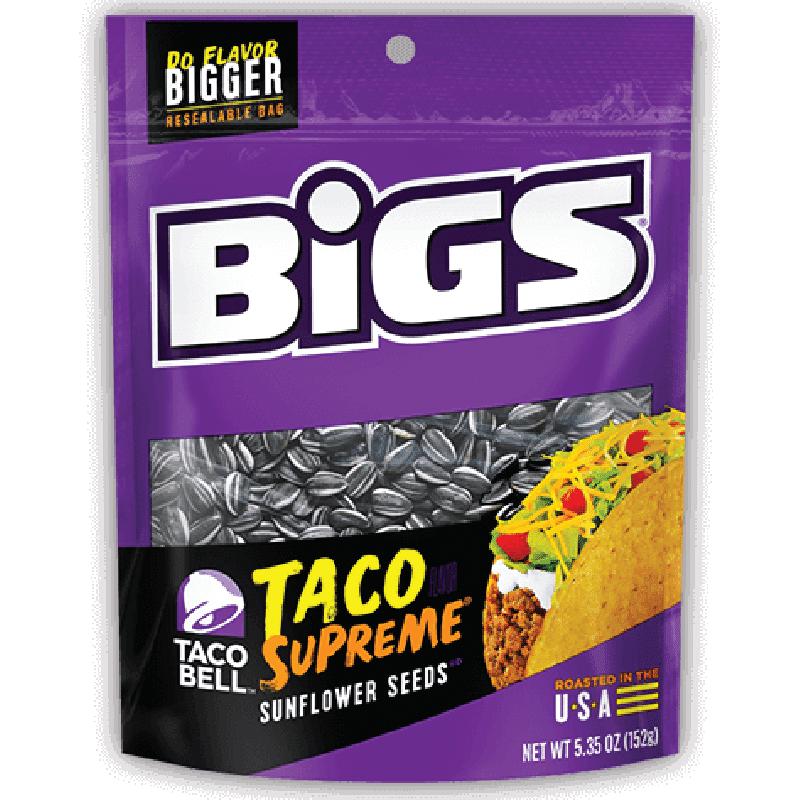 Big's Taco Supreme Sunflower Seeds 152g - Candy Mail UK