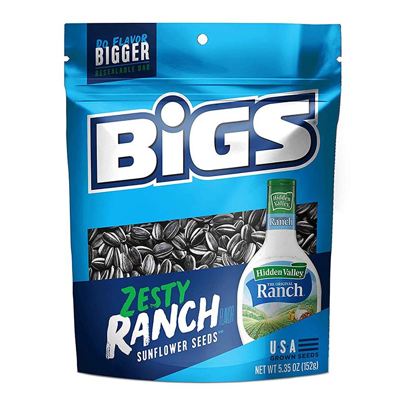 Bigs Zesty Ranch Sunflower Seeds 152g - Candy Mail UK