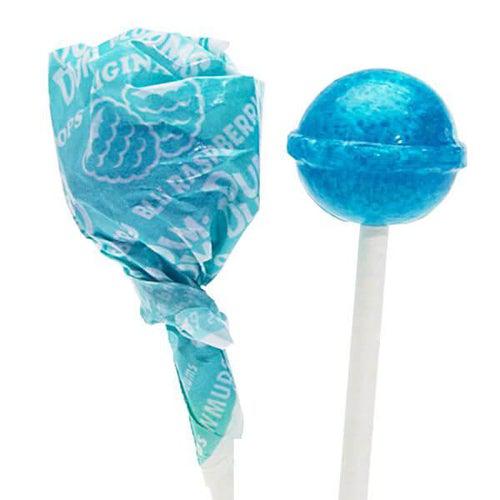 Blue Raspberry Dum Dum Lollipops Six Peices - Candy Mail UK