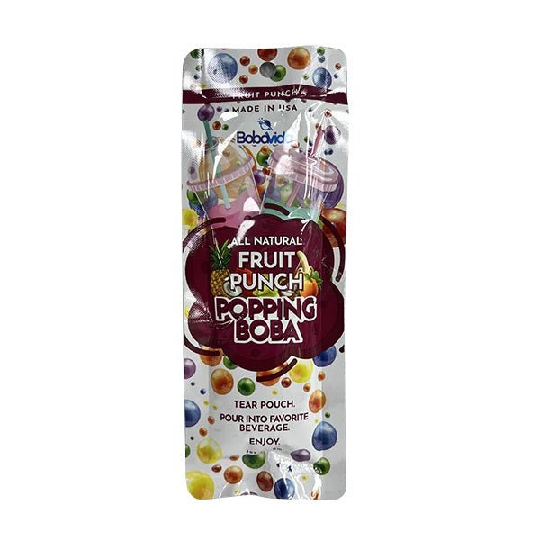 Boba Vida Fruit Punch Popping Boba 84g - Candy Mail UK