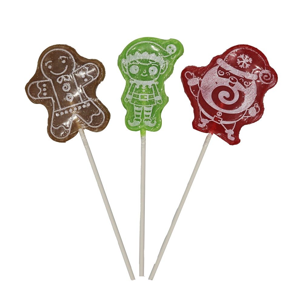 Bonds Christmas Lollipops 55g - Candy Mail UK