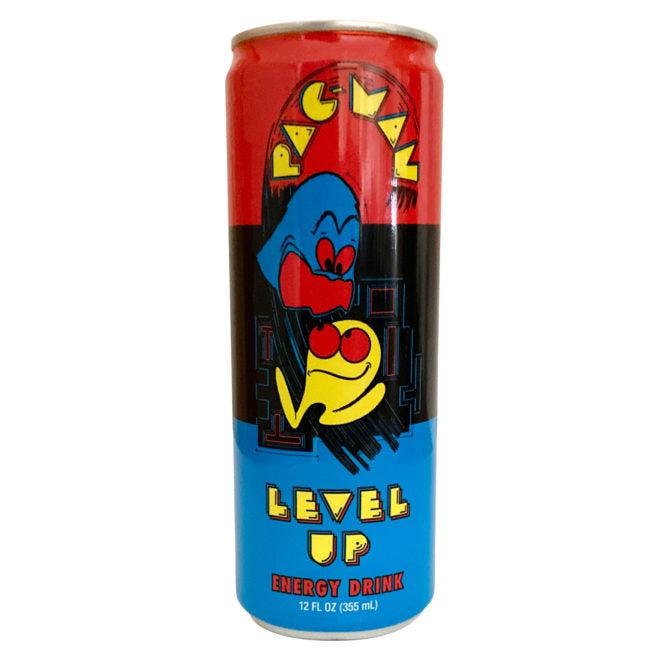 Boston America Pac man Level Up Energy Drink 355ml - Candy Mail UK