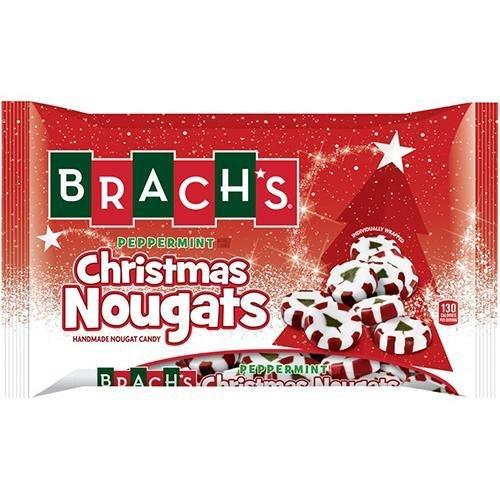 Brach's Christmas Peppermint Nougats 312g - Candy Mail UK