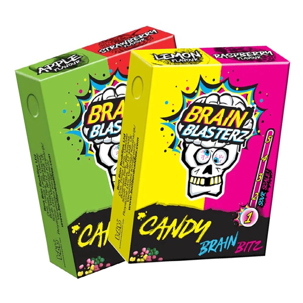 Brain Blasters Sour Candy Brain Bitz 45g - Candy Mail UK